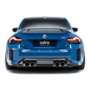 BMW G87 M2 Carbon Fiber Rear Diffuser V2-1
