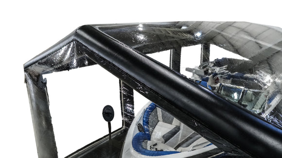 CarCapsule 25' ShowCase ProStation Clear Roof w/11' Pitched Roof