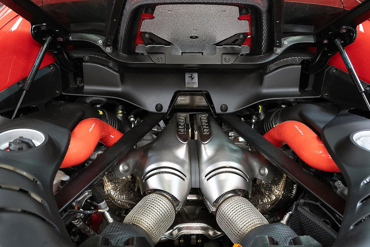 Fabspeed Ferrari 296 GTS / GTB Silicone Boost Hoses - 0