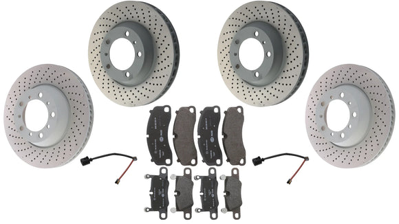 Flat 6 Motorsports - Complete OEM Brake Replacement Kit (992 Carrera Base/T)
