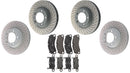 Flat 6 Motorsports - Complete OEM Brake Replacement Kit (992 Carrera Base/T)-2