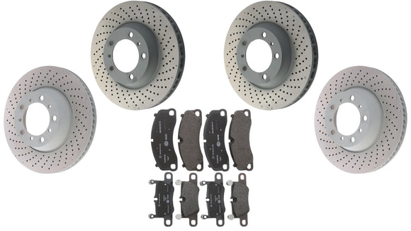 Flat 6 Motorsports - Complete OEM Brake Replacement Kit (992 Carrera Base/T)