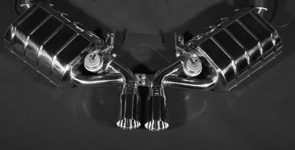 Porsche 987 Cayman MK1 (Before 2009) Complete Racing Valve Exhaust, Header With 200 Cell Sport Cat (With CES-3 Remote)