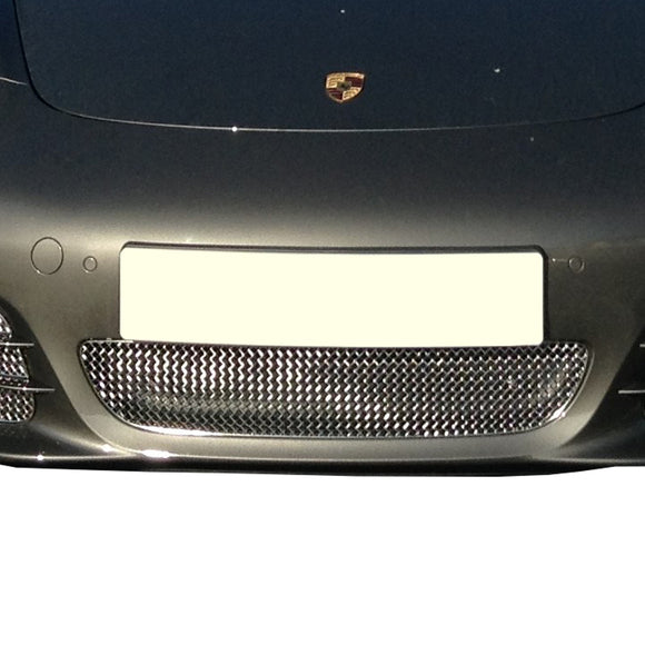 Zunsport Porsche Boxster 981 - Centre Grille - Silver finish