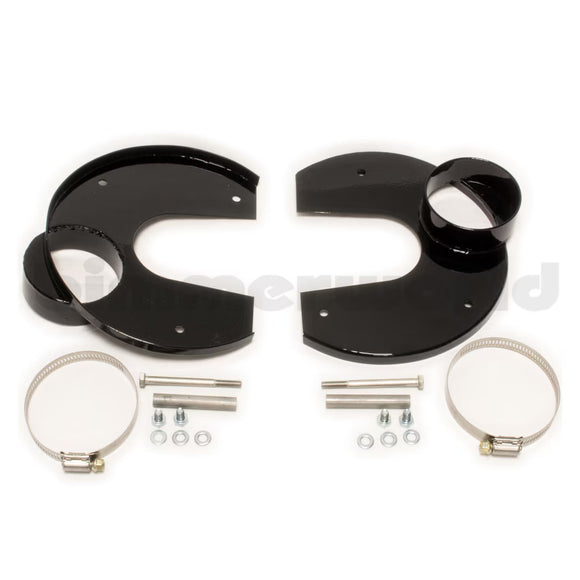E46 Non-M Brake Cooling Backing Plate Set