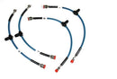 FORGE SET OF 4 BRAIDED REPLACEMENT BRAKE HOSES FOR MK7 FIESTA ST-1