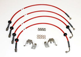 FORGE BRAIDED BRAKE HOSE KIT FOR ASTRA VXR J TYPE