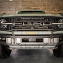 Cali Raised 2021+ Ford Raptor Bumper Light Bar Mounting Kit - 5D Optic Osram 32In DualRow Bar Combo-1
