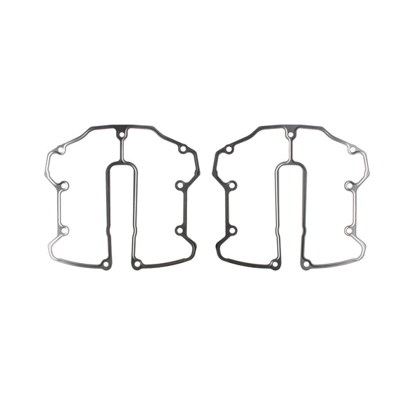 Harley-Davidson 2017+ Milwaukee-Eight .020" Rubber Coated Steel Upper Rocker Cover Gasket Set