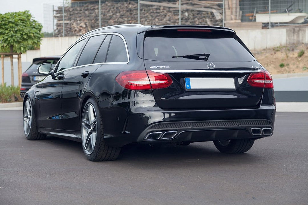Mercedes C43 AMG T-Model (S205) - Valved Exhaust System, Mid-Pipe (With CES-3 Remote)