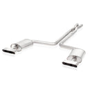 Stainless Works 1992-96 Corvette C4 LT1/LT4 2-1/2in Exhaust System X-Pipe Chambered Turbo Mufflers-1