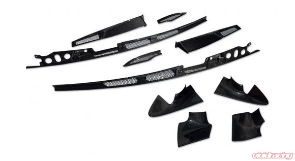 Novitec 10 Piece Side Air Intake Kit Visible Carbon Coupe McLaren 765LT 2021-2022
