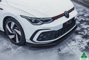 Flow Designs VW MK8 Golf GTI Front Lip Splitter & Bumper Reinforcement Plate-2
