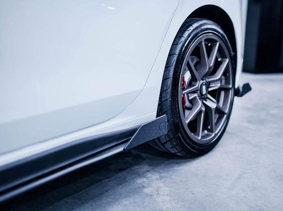 Flow Designs VW MK8 Golf GTI Side Skirt Splitter Winglets (Pair)