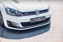 Flow Designs VW MK7 Golf GTI Front Splitter Extensions (Pair)-4