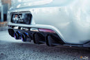 Flow Designs VW MK6 Golf R Rear Valance & Flow-Lock Diffuser Fins-7