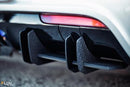Flow Designs VW MK6 Golf R Rear Valance & Flow-Lock Diffuser Fins-8