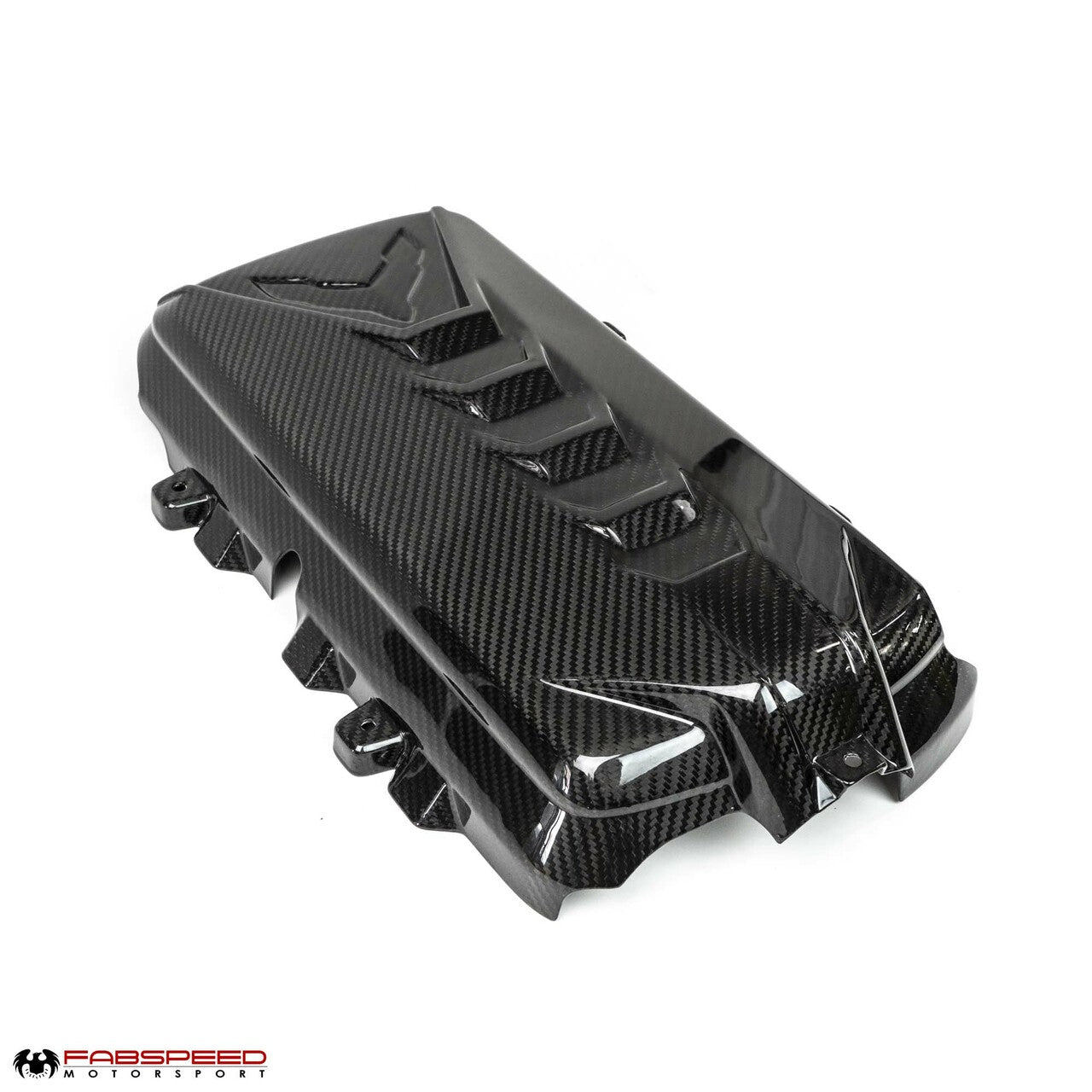 Fabspeed Corvette C8 Carbon Fiber Engine Cover