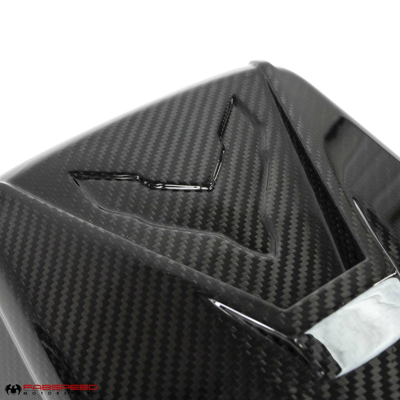 Fabspeed Corvette C8 Carbon Fiber Engine Cover