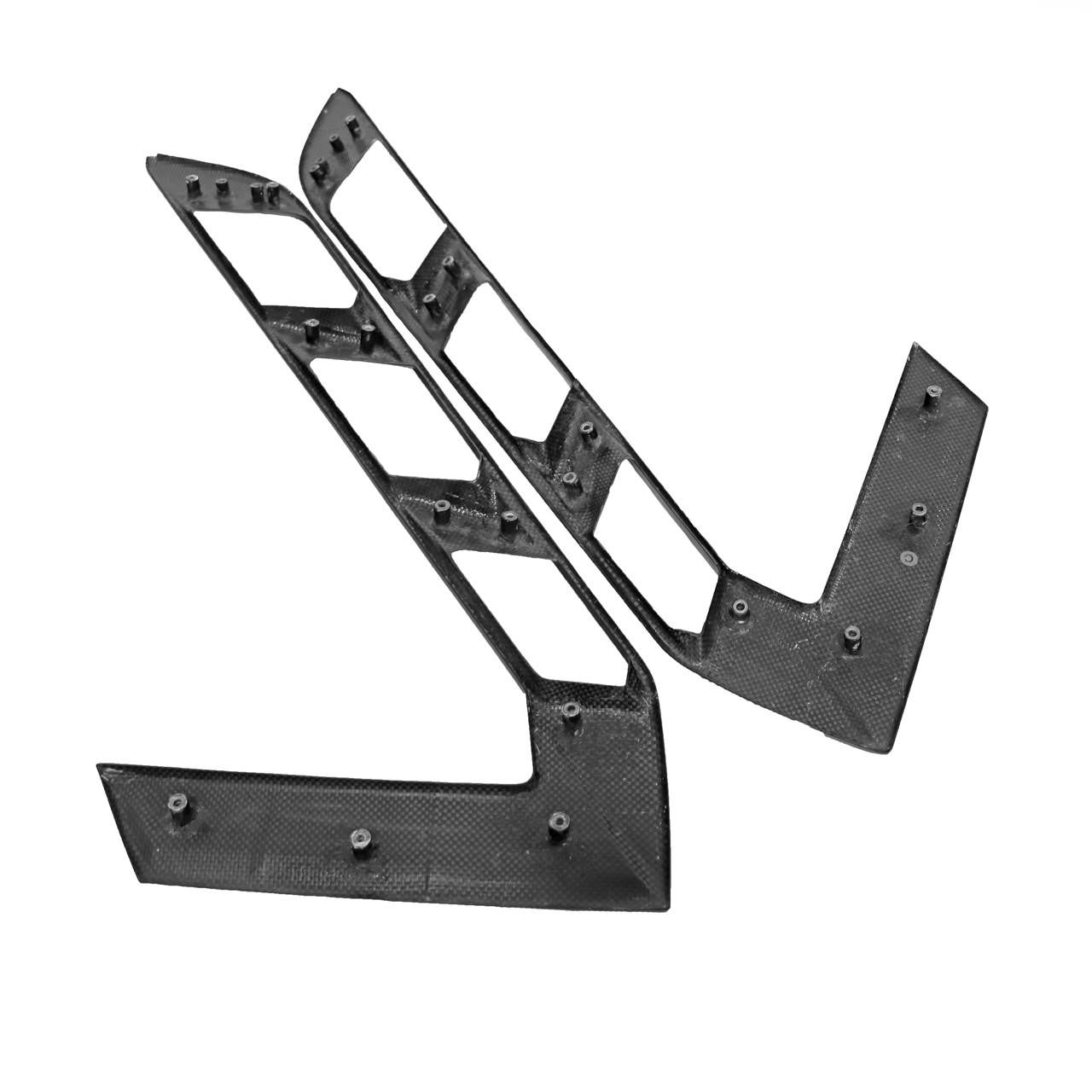 Carbon Fiber Rear Lower Hatch Panel C8 Corvette