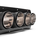 Fabspeed Chevrolet Corvette C8 ZR1 Carbon Fiber Quad Tips (2025+)-5