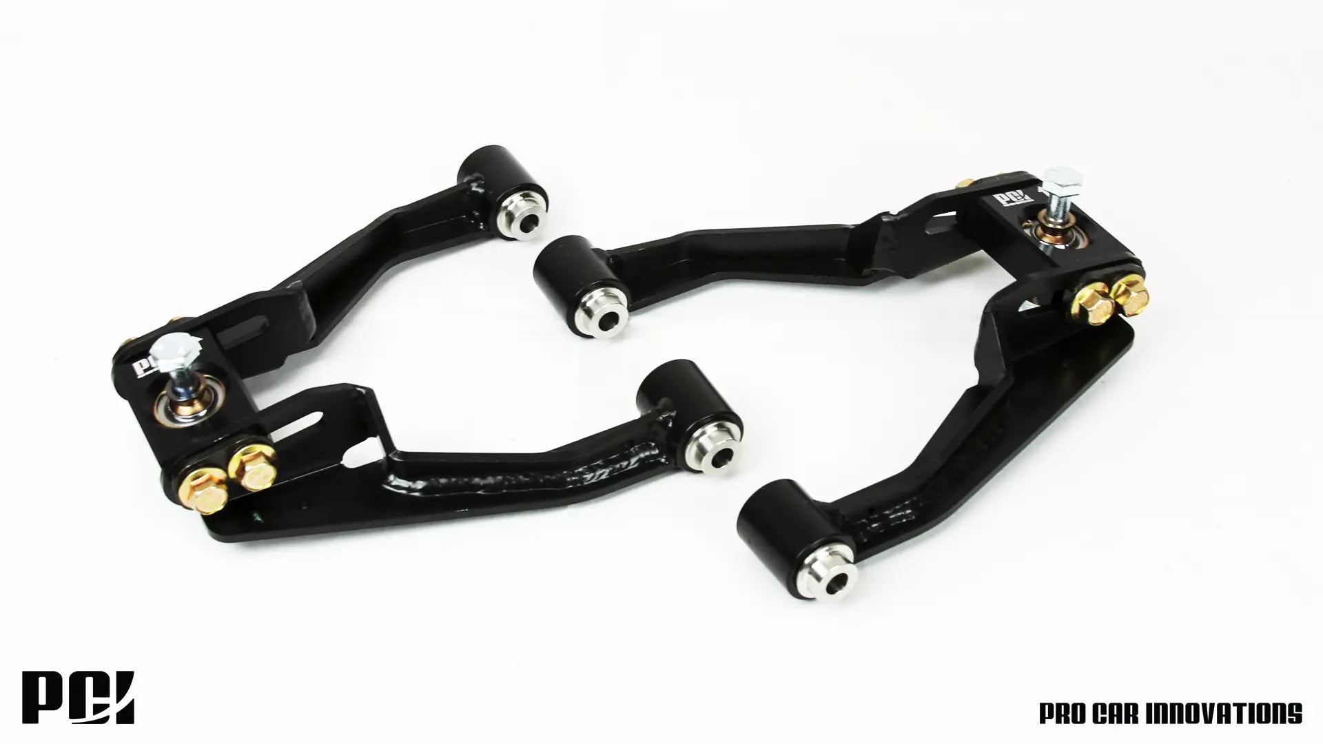 PCI 96/00 CIVIC FRONT UP SPHERICAL CAMBER/CASTER ARMS W/BRONZE BEARING