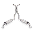 Stainless Works 2010-15 Camaro 6.2L 3in Exhaust X-Pipe Chambered Turbo Mufflers Polished Tips-1