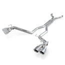 Stainless Works 2012-15 Camaro ZL1 6.2L 3in Catback Dual Chambered Exhaust X-Pipe Quad Tips-1