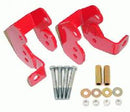 BMR 82-02 3rd Gen F-Body Bolt-On Control Arm Relocation Brackets - Red-1
