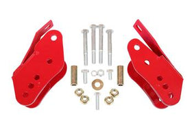 BMR 05-14 S197 Mustang Bolt-On Control Arm Relocation Brackets - Red