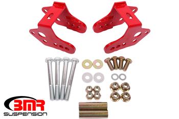 BMR 79-04 Ford Mustang Control Arm Relocation Bracket - Red