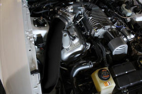 JLT 03-04 Ford SVT Cobra 12in Black CAI Kit w/Red Filter - Tune Req (Does Not Work w/Stock MAF) - 0