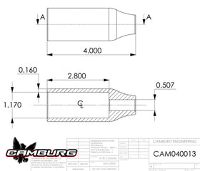 Camburg 1.50in. 4130 Billet Shock Mounts (pair) - 0
