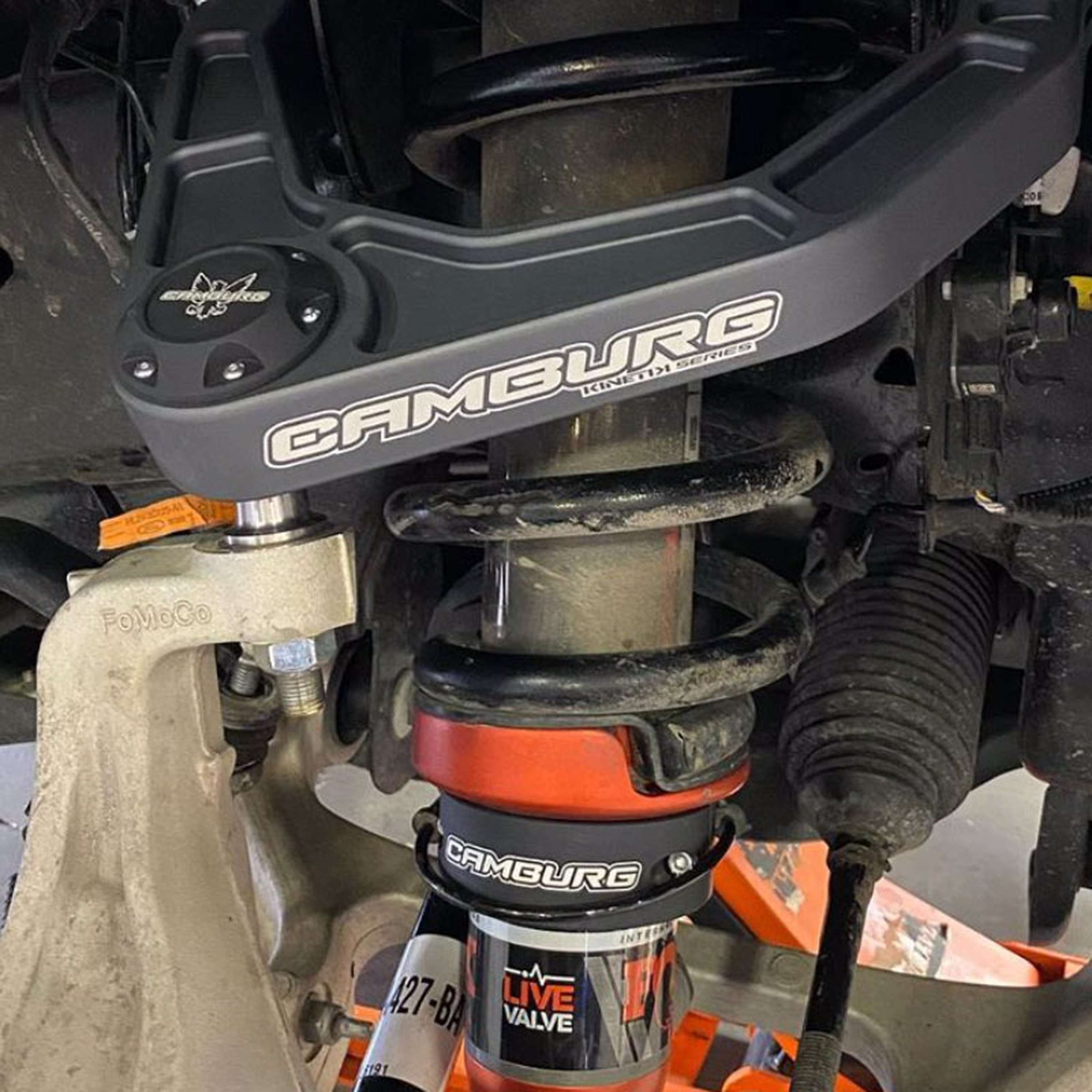 Camburg Ford Raptor 17-20 1.5in Spring Preload Spacer Kit (Gray)