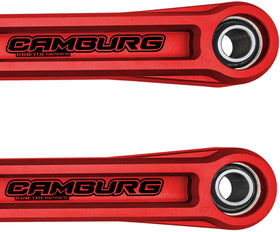 Camburg Ford Bronco 21-23 KINETIK Series Rear Billet Lower Trailing Arm Kit (Red) - 0