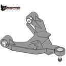 Camburg 16-23 Toyota Tacoma /10-24 4-Runner / 10-14 FJ Performance Slapper Lower Arm Kit-1