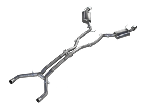 ARHCamaro V6 2010-UP Full Catback w/ Stainless Steel Tips (DIRECT FIT TO STOCK CATS)