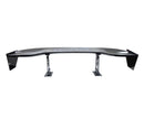 NRG Carbon Fiber Spoiler - Universal (59in.) w/ NRG Arrow Cut Out Stands and Large End Plates-4