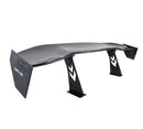 NRG Carbon Fiber Spoiler - Universal (69in.) w/NRG Logo / Stand Cut Out / Large Side Plate-2