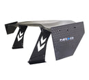 NRG Carbon Fiber Spoiler - Universal (69in.) w/ Diamond Weave/NRG Logo Stand Cut Out/Lrg Side Plate-2