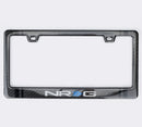NRG Carbon License Plate Frame/ Fiber Poly Dip Finish Wet w/ NRG Logo-1