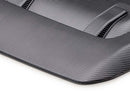Ford Racing 22-24 Ford Bronco Raptor Carbon Fiver Tailgate Applique - Matte-2