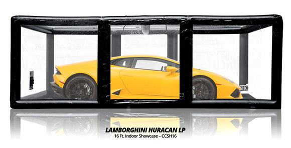 CarCapsule 16' ShowCase Black Indoor