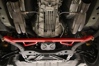 BMR 15-17 S550 Mustang Front 4-Point Subframe Chassis Brace - Black Hammertone - 0