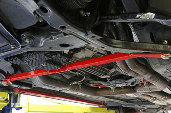 BMR 15-17 S550 Mustang Front 2-Point Subframe Chassis Brace - Red - 0