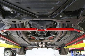 BMR 15-17 S550 Mustang Front 2-Point Subframe Chassis Brace - Black Hammertone - 0