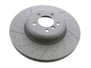 BMW Slotted Brake Disc - Zimmermann 34106797603 (two piece semi floating design)-2