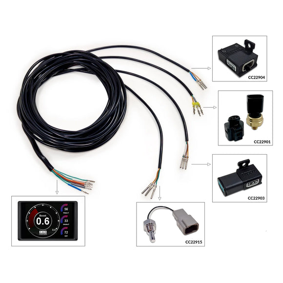 Universal Cable   ANC04 Compatible Harness Analogues Sensors