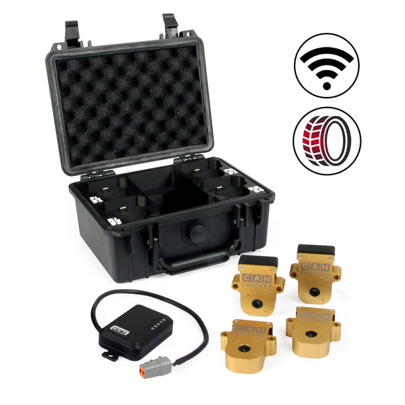 Universal Addon     TMU04 - Tire / Set Temp Monitoring - Wireless with Charging box