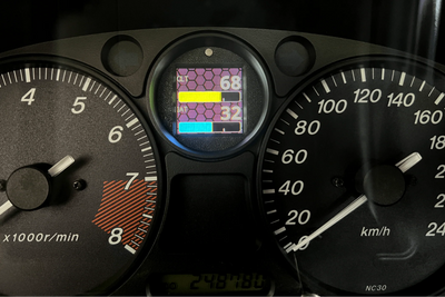 CANchecked Mazda NA Miata MX-5 MFA2.0 Multi Function Display | 1.5" Gen2 Cluster Install (LHD/RHD) - 0